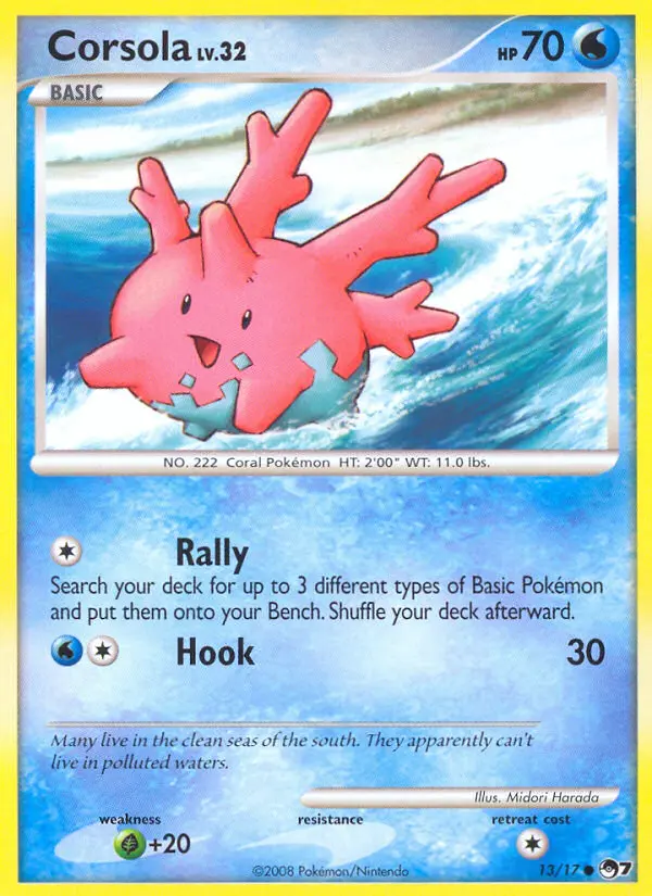 Corsola - POP Series 7 013/017 (Regular)