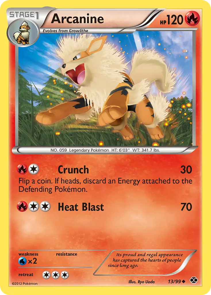 Arcanine - Next Destinies 013/099 (Regular)