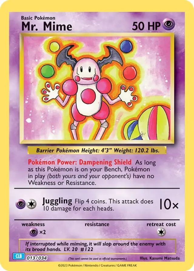 Mr. Mime - Blastoise & Suicune ex 013/034 (Holo)