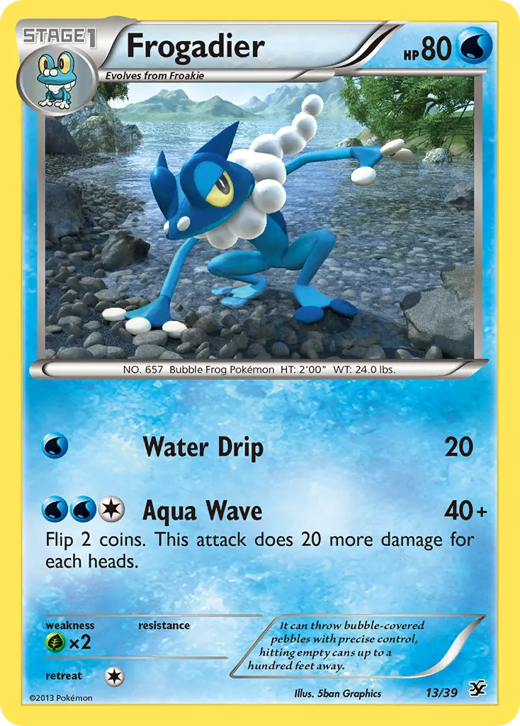 Frogadier - Kalos Starter Set 013/039 (Regular)