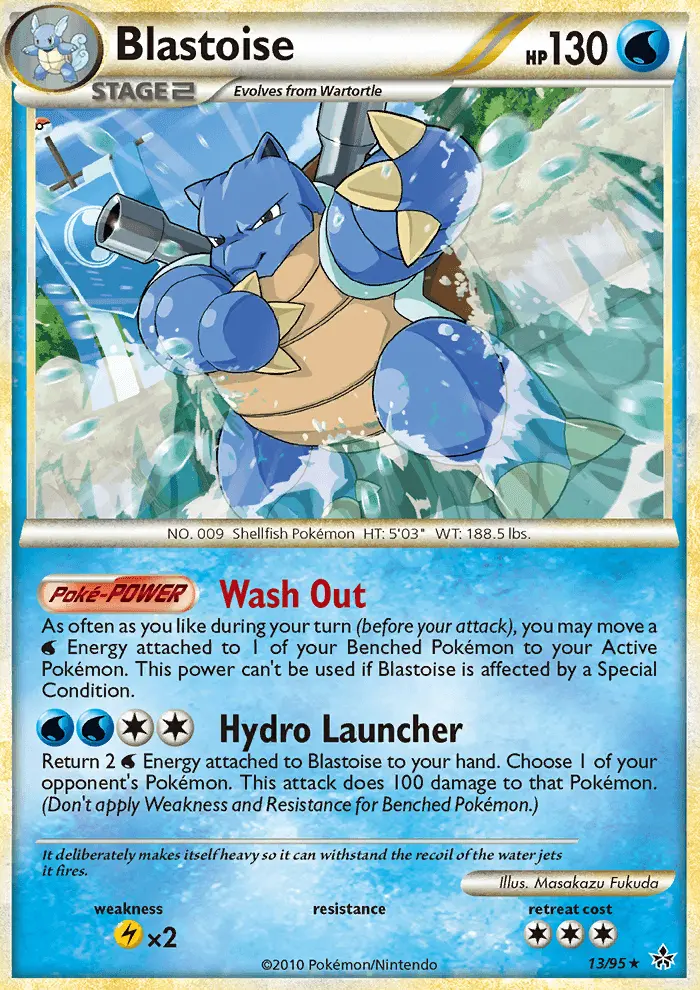 Blastoise - Unleashed 013/095