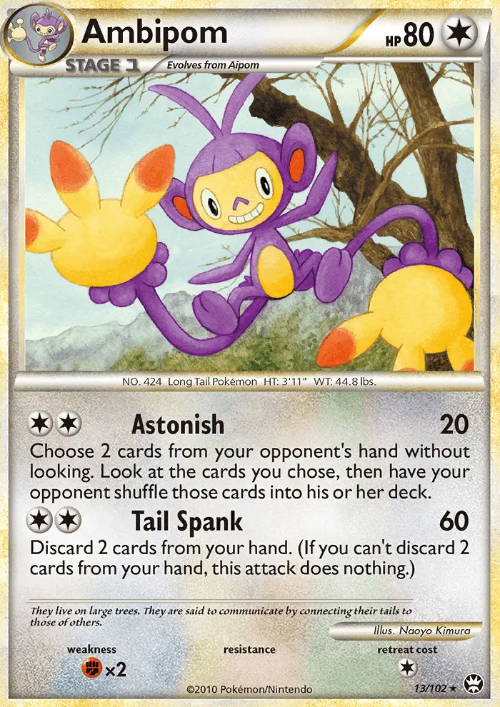 Ambipom - Triumphant 013/102