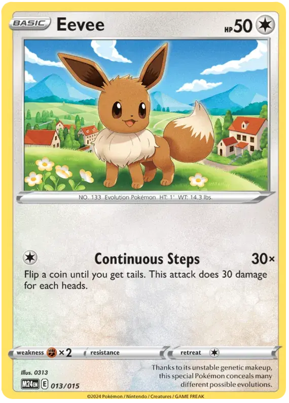 Eevee - McDonald's Collection 2024 013/015 (Regular)