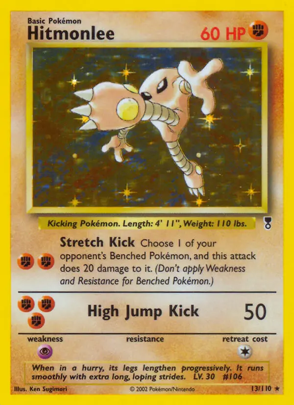 Hitmonlee - Legendary Collection 013/110 (Reverse Holo)