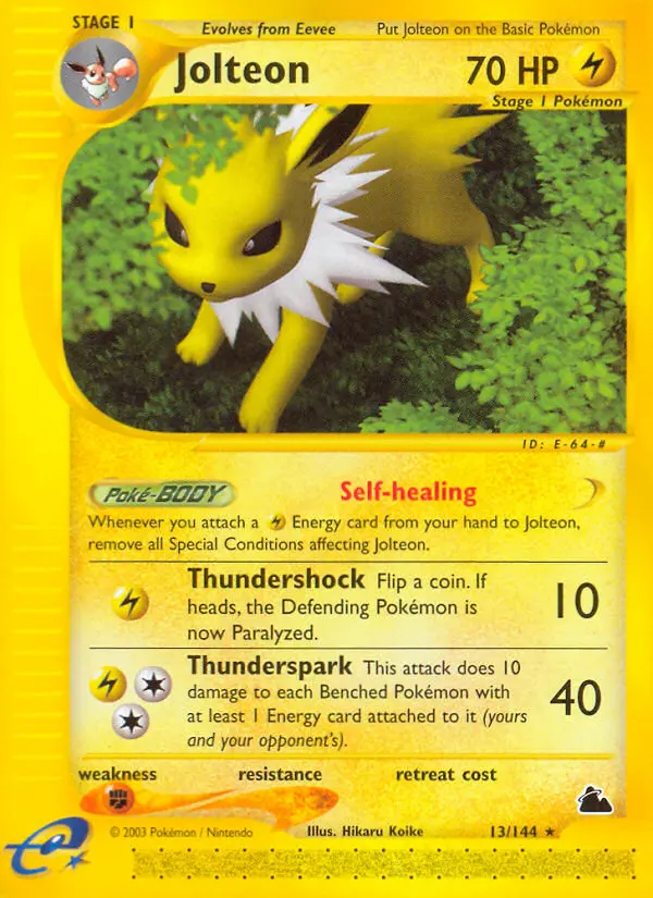 Jolteon - Skyridge 013/144 (Reverse Holo)