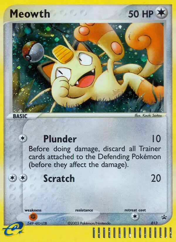 Meowth - Nintendo Black Star Promos 013/040 (Holo)