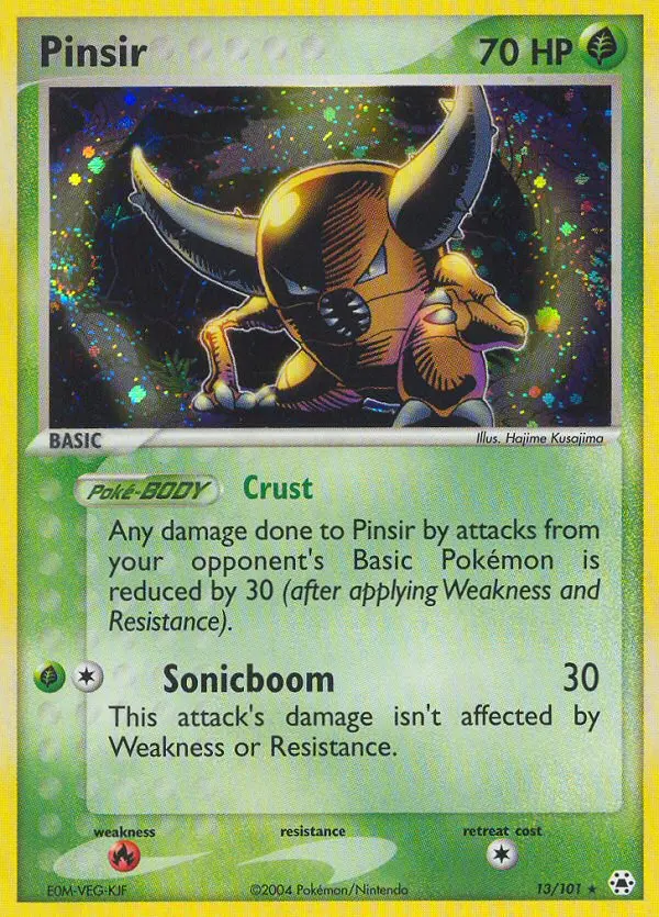 Pinsir - Hidden Legends 013/101 (Reverse Holo)