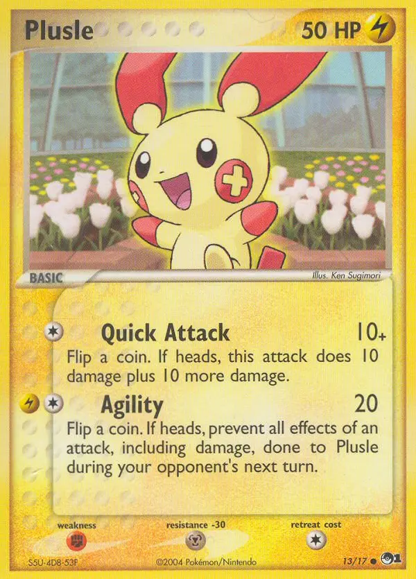 Plusle - POP Series 1 013/017 (Regular)