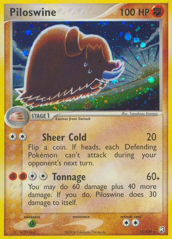 Piloswine - Team Rocket Returns 013/109 (Reverse Holo)
