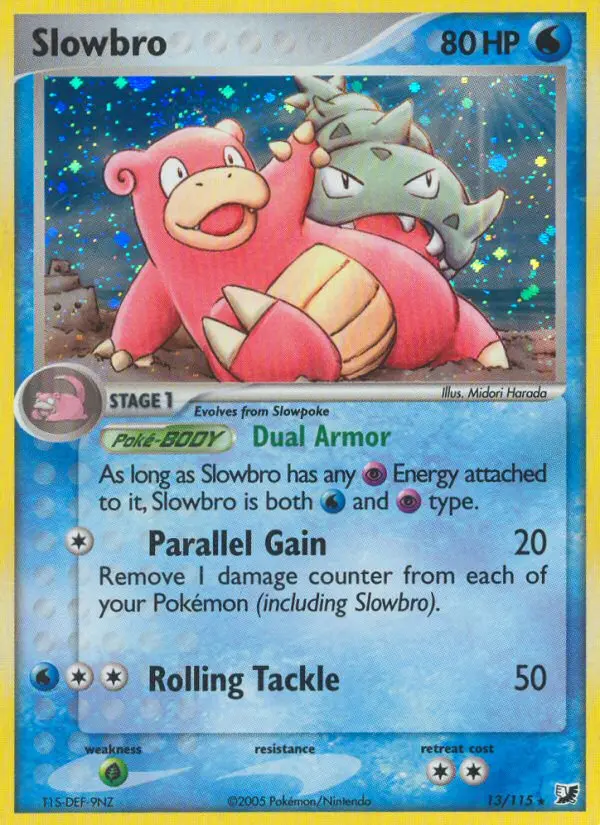 Slowbro - Unseen Forces 013/115 (Non-Holo Pre-Con)