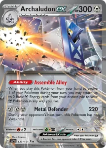 Archaludon ex - Surging Sparks 130/191 (Holo)