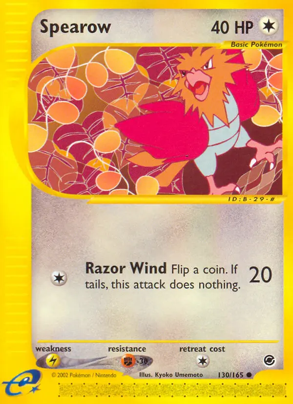 Spearow - Expedition Base Set 130/165 (Regular)