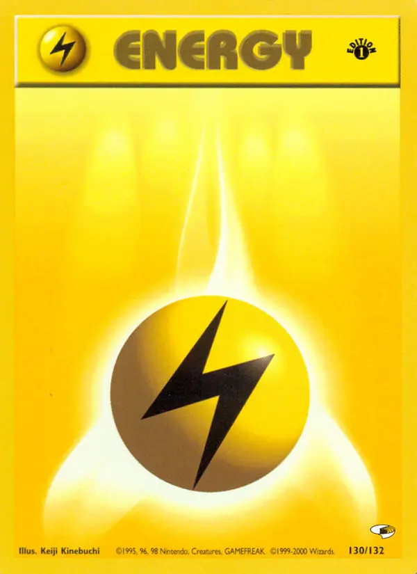 Lightning Energy - Gym Heroes 130/132 (Regular)
