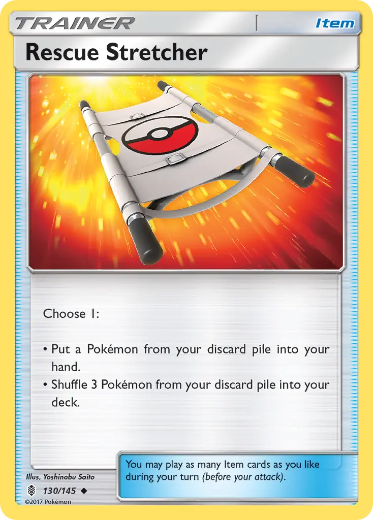 Rescue Stretcher - Guardians Rising 130/145 (Reverse Holo)