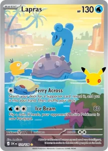 Lapras - 30th Celebration 131/128 (Illustration Rare)