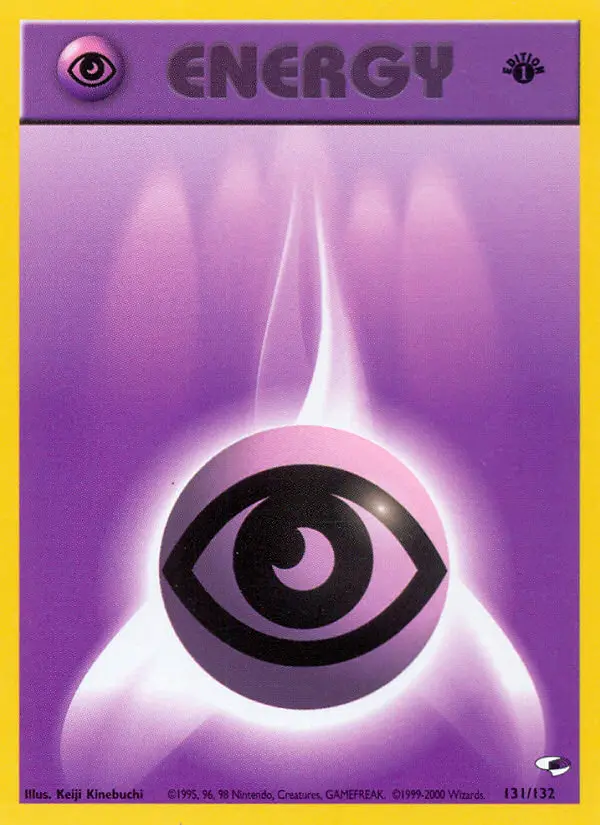 Psychic Energy - Gym Heroes 131/132 (Regular)