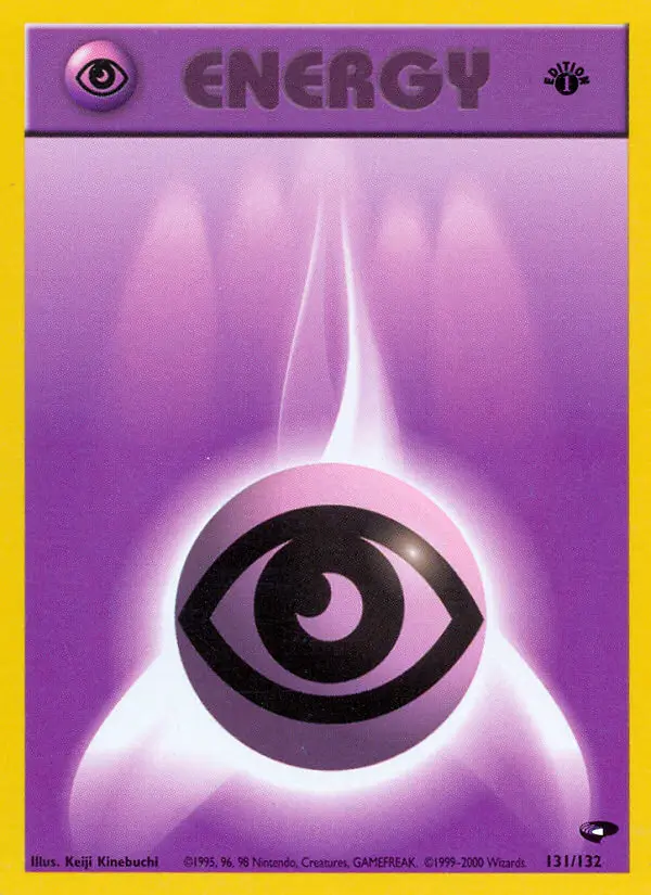 Psychic Energy - Gym Challenge 131/132 (Regular)