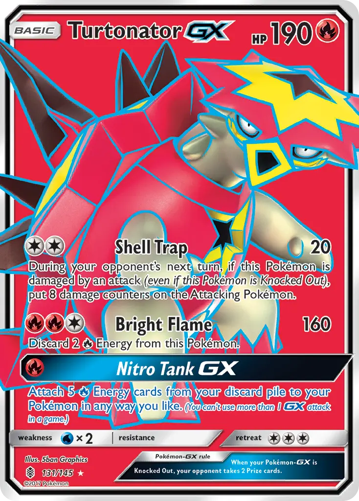 Turtonator-GX - Guardians Rising 131/145 (Ultra Rare)