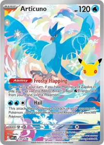 Articuno - 30th Celebration 132/128 (Illustration Rare)