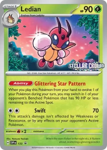 Ledian - Scarlet & Violet Black Star Promos SVP 133 (Prerelease Staff)