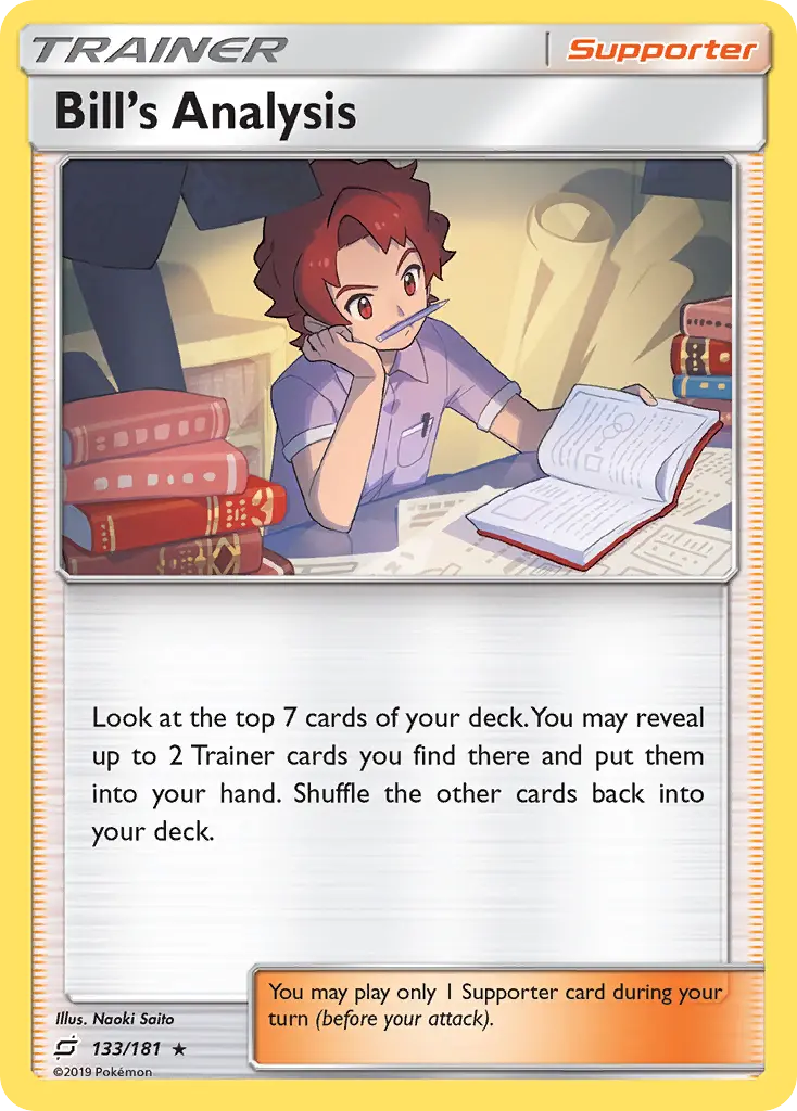 Bill's Analysis - Team Up 133/181 (Holo)