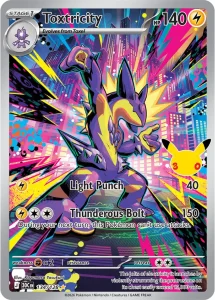 Toxtricity - 30th Celebration 134/128 (Illustration Rare)