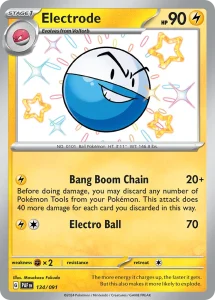 Electrode - Paldean Fates 134/091 (Holo)