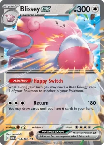 Blissey ex - Twilight Masquerade 134/167 (Holo)