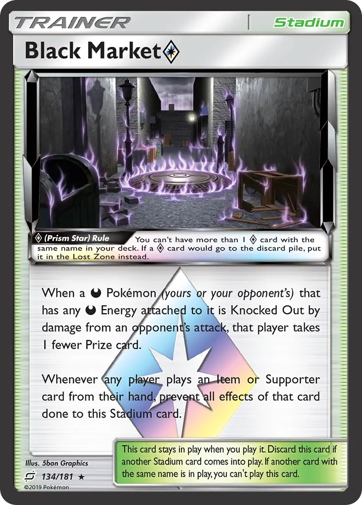Black Market ◇ - Team Up 134/181 (Holo)
