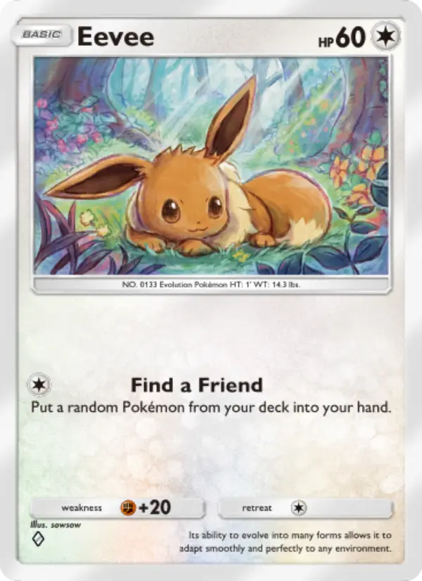 Eevee - Wisdom of Sea and Sky 134/161