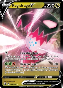 Regidrago V - Silver Tempest 135/195 (Holo)