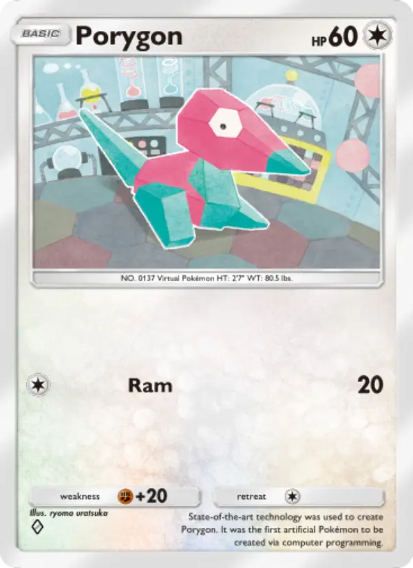 Porygon - Wisdom of Sea and Sky 135/161