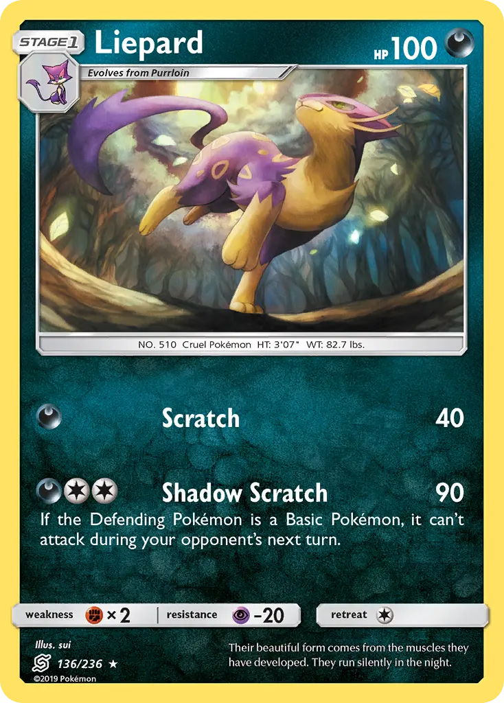 Liepard - Unified Minds 136/236 (Regular)