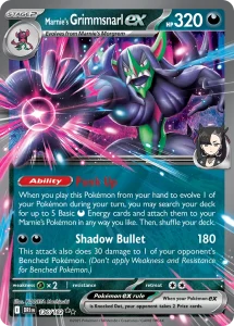 Marnie's Grimmsnarl ex - Destined Rivals 136/182 (Holo)