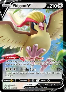 Pidgeot V - Lost Origin 137/196 (Holo)