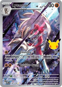 Lycanroc - 30th Celebration 138/128 (Illustration Rare)