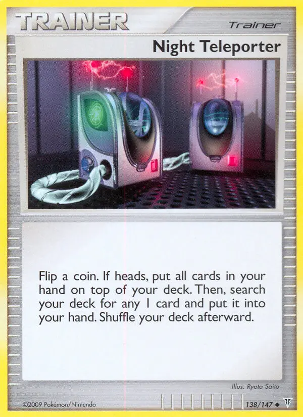 Night Teleporter - Supreme Victors 138/147 (Reverse Holo)
