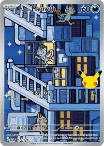 Alolan Meowth - 30th Celebration 139/128 (Illustration Rare)