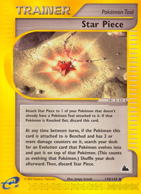 Star Piece - Skyridge 139/144 (Reverse Holo)