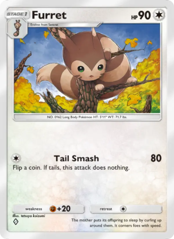 Furret - Wisdom of Sea and Sky 139/161