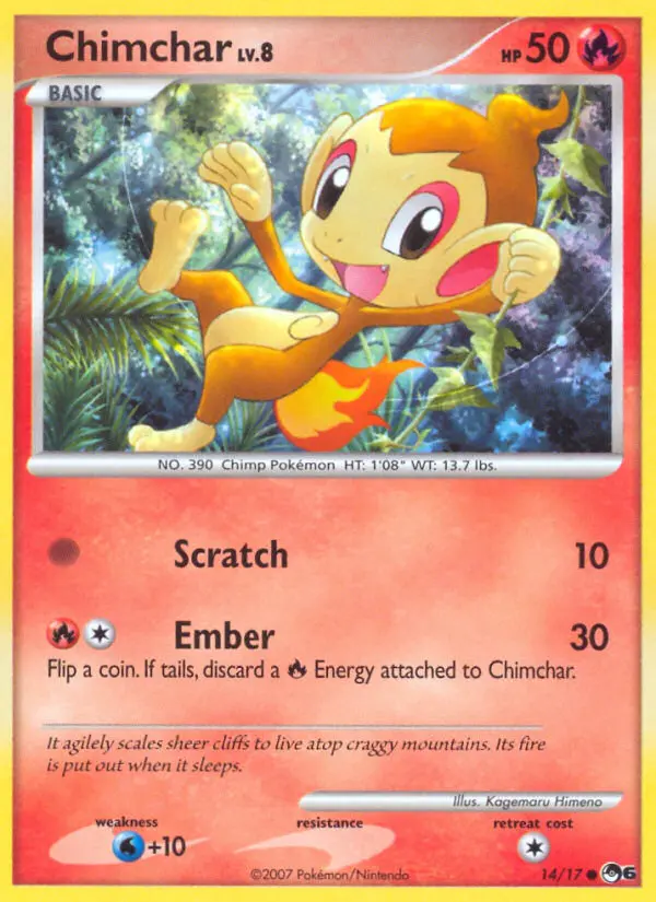 Chimchar - POP Series 6 014/017 (Regular)