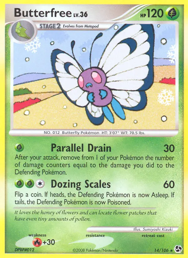 Butterfree - Great Encounters 014/106 (Regular)
