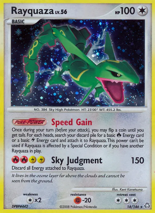 Rayquaza - Legends Awakened 014/146 (Reverse Holo)