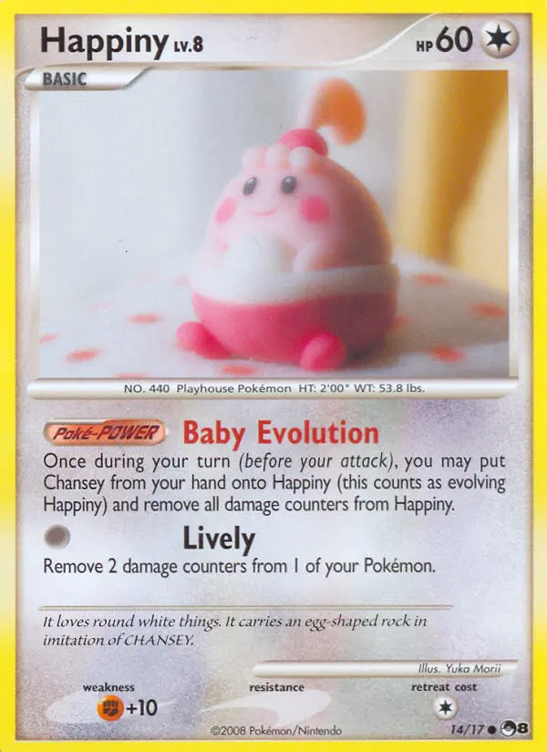 Happiny - POP Series 8 014/017 (Regular)