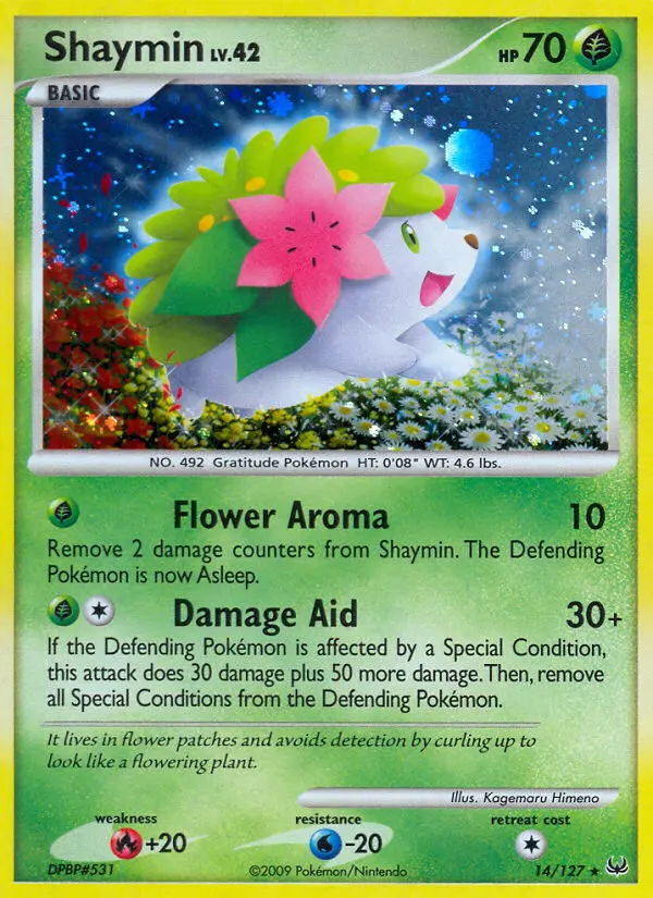 Shaymin - Platinum 014/127 (Reverse Holo)