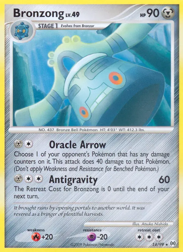 Bronzong - Arceus 014/099 (Reverse Holo)
