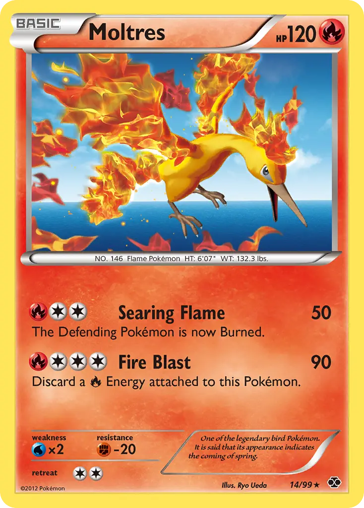 Moltres - Next Destinies 014/099 (Reverse Holo)