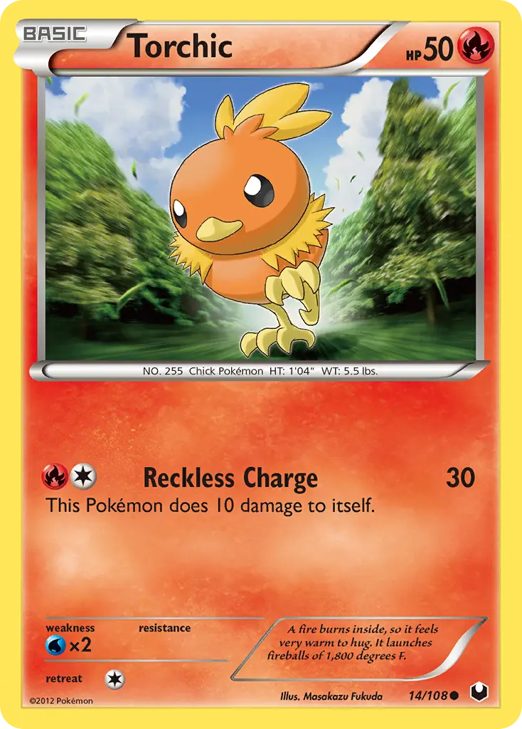 Torchic - Dark Explorers 014/108 (Regular)