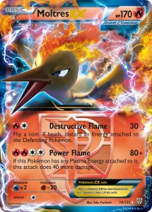 Moltres-EX - Plasma Storm 14/135 (Rare Holo EX)