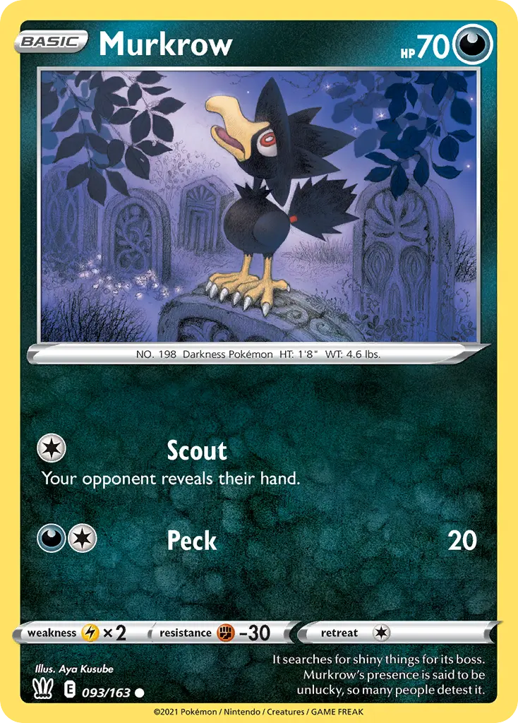 Murkrow - Trick or Trade 2022 014/030 (Regular)
